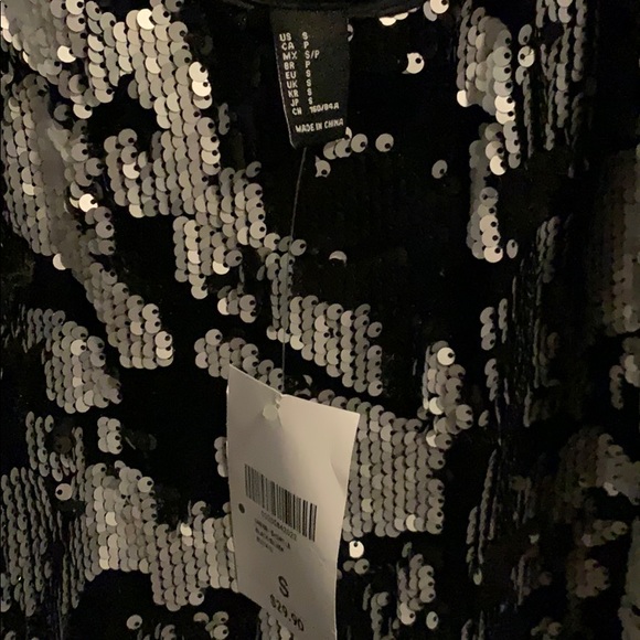 Forever 21 Velvet Sequin Dress XS - Picture 4 of 8